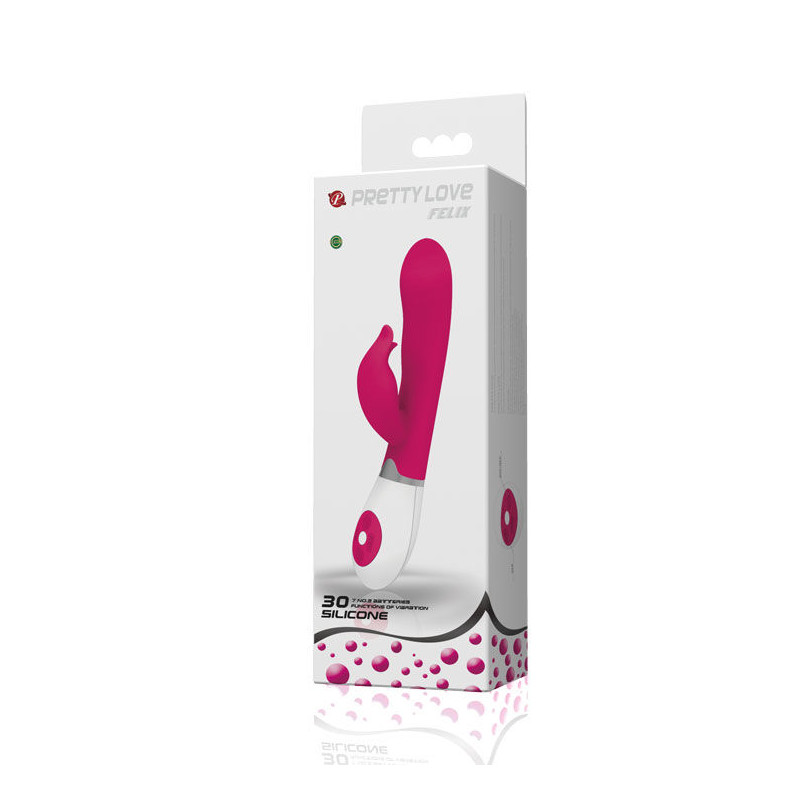 PRETTY LOVE - FLIRTATION VIBRATOR MIT FELIX-STIMULATOR 8 