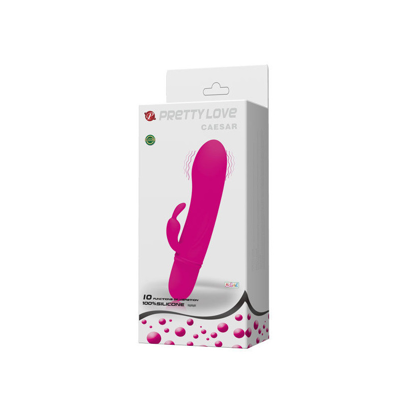 PRETTY LOVE - FLIRTATION VIBRATOR WITH RABBIT CAESAR 9 