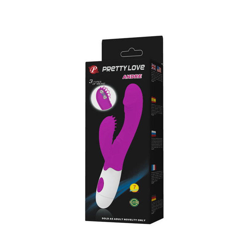 PRETTY LOVE - VIBRATOR STIMULATOR ANDRE 8 