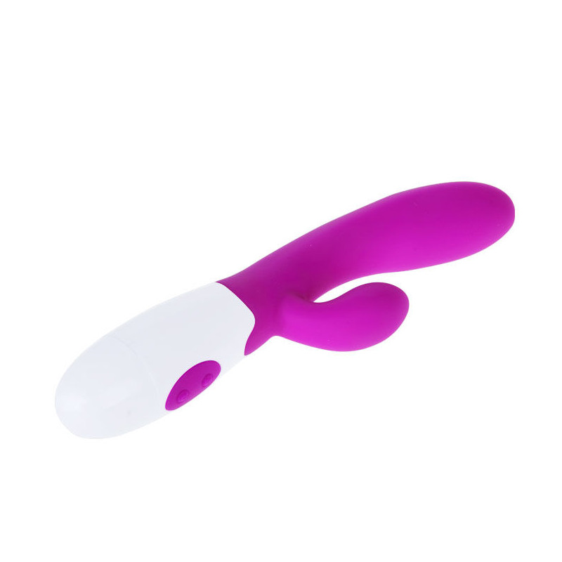 PRETTY LOVE - FLIRTATION ALVIS VIBRATOR WITH CLITORIS STIMULATOR 2 