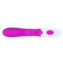 PRETTY LOVE - FLIRTATION ALVIS VIBRATOR WITH CLITORIS STIMULATOR 4 