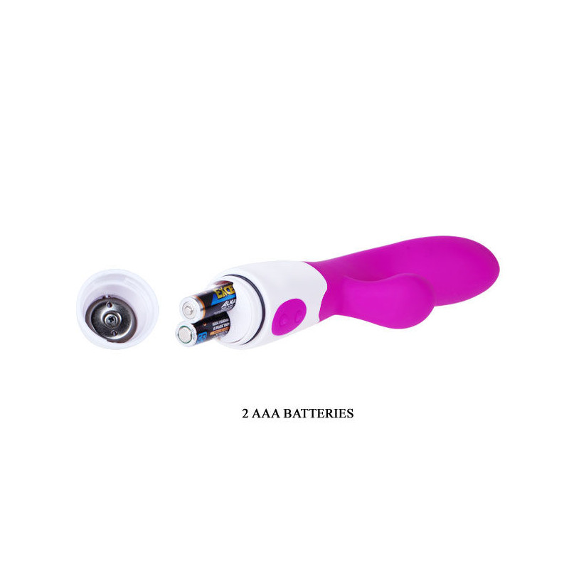 PRETTY LOVE - FLIRTATION VIBRATORE ALVIS CON STIMOLATORE DEL CLITORIDE 7 