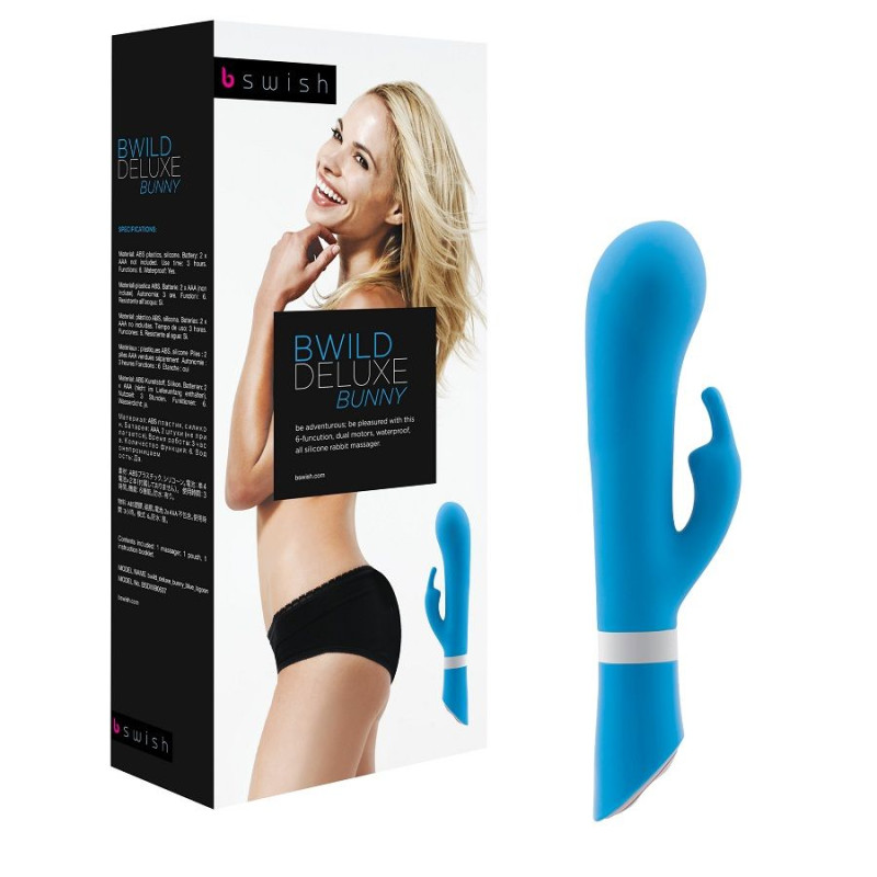 B SWISH - BWILD DELUXE BUNNY RABBIT VIBRATOR JADE 1 