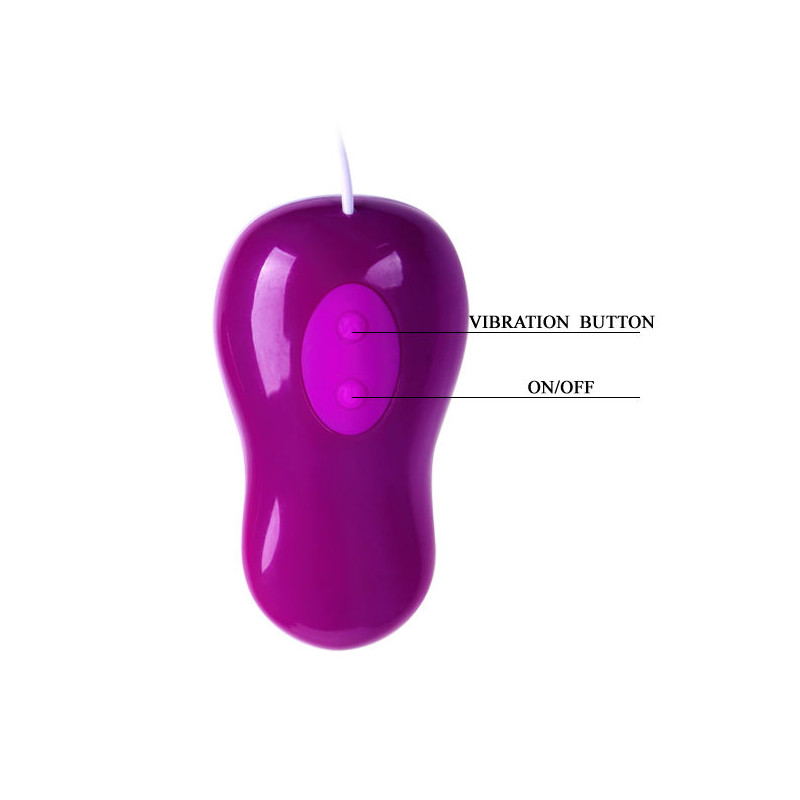 PRETTY LOVE - FLIRTATION VIBRATING EGG WITH REMOTE CONTROL AVERY 6 