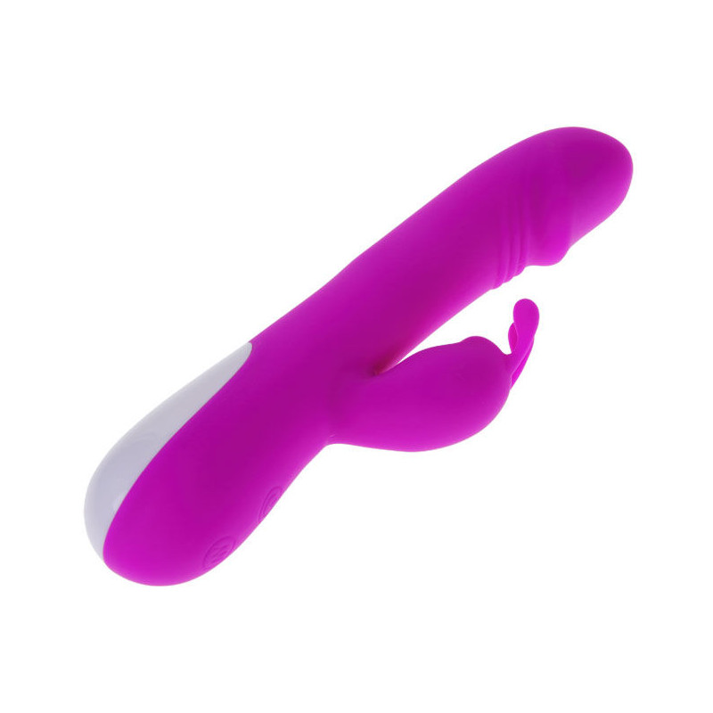 PRETTY LOVE - FLIRTATION ROBERT VIBRATOR WITH CLITORIS STIMULATOR 1 