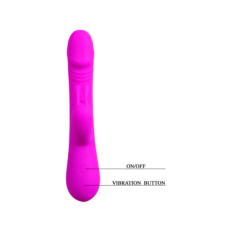 PRETTY LOVE - FLIRTATION VIBRATOR WITH RABBIT CLEMENT 5 