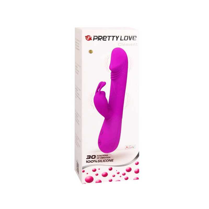 PRETTY LOVE - FLIRTATION VIBRATOR WITH RABBIT CLEMENT 7 