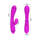 PRETTY LOVE - SMART VIBRATEUR VICTOR AVEC STIMULATEUR DE CLITORIS 4 