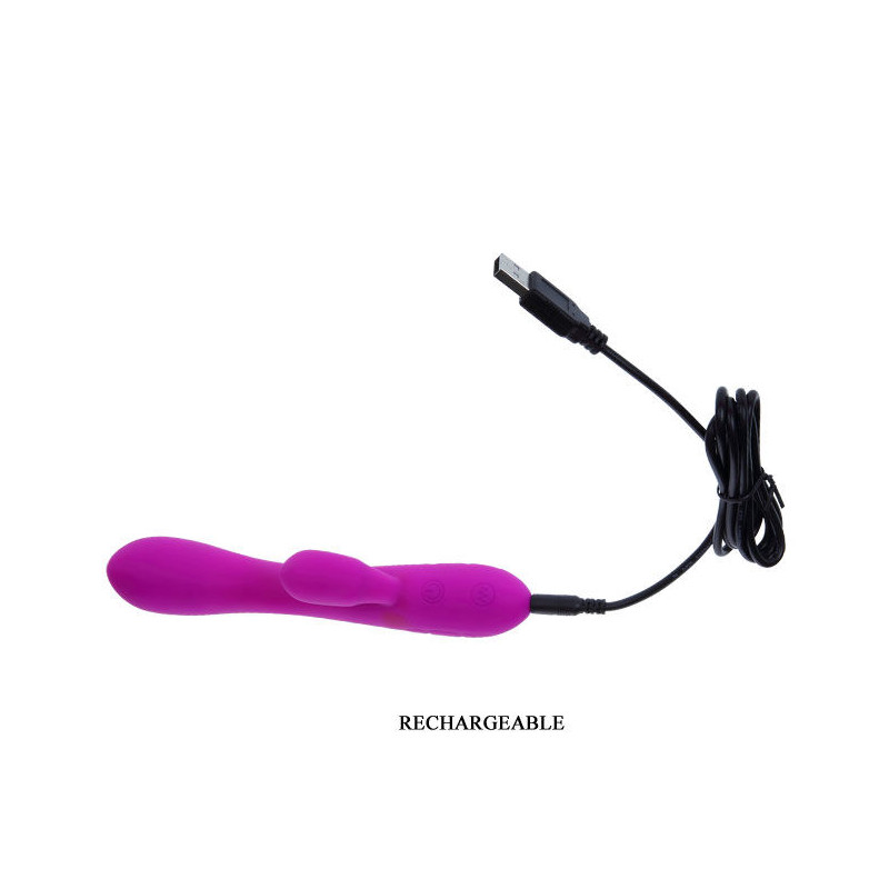 PRETTY LOVE - SMART VIBRATEUR VICTOR AVEC STIMULATEUR DE CLITORIS 7 