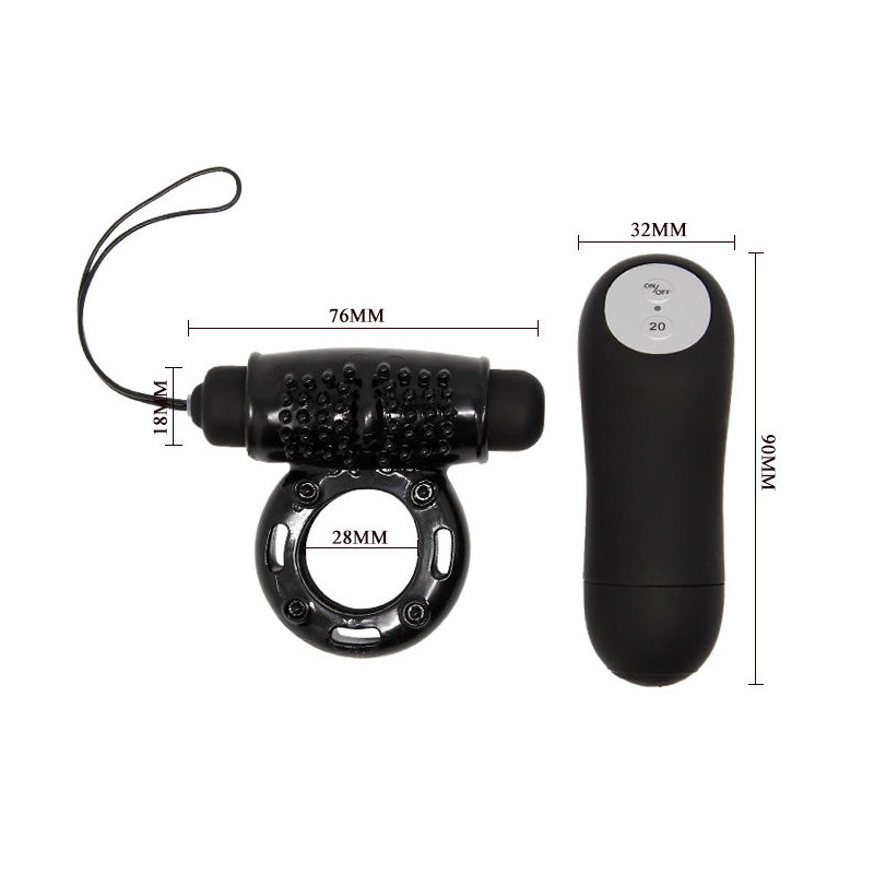 BAILE - RING REMOTE CONTROL BLACK 20V 3 