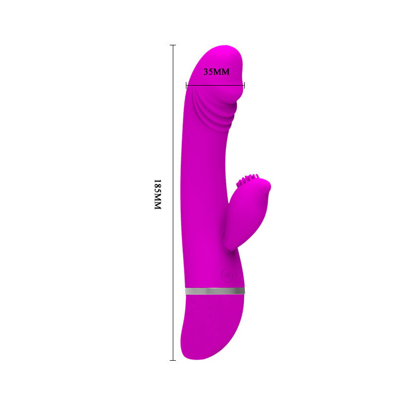 PRETTY LOVE - FLIRTATION VIBRATOR MIT KANINCHEN DAVID 4 