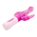 BAILE - PRETTY BUNNY TRIPLE VIBRATEUR ROTATEUR 2 