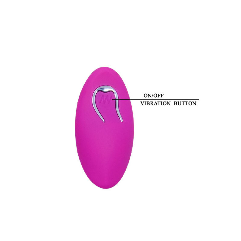 PRETTY LOVE - VIBRATING EGG ARVIN REMOTE CONTROL 12V 5 