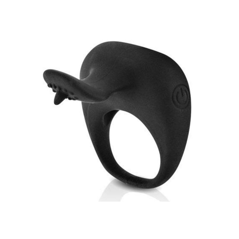 PRETTY LOVE - THIMBLE VIBRATOR RING BLACK 6 