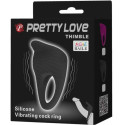 PRETTY LOVE - THIMBLE ANELLO VIBRATORE NERO 7 