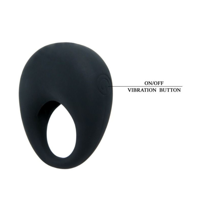 PRETTY LOVE - TRAP VIBRATOR RING BLACK 5 