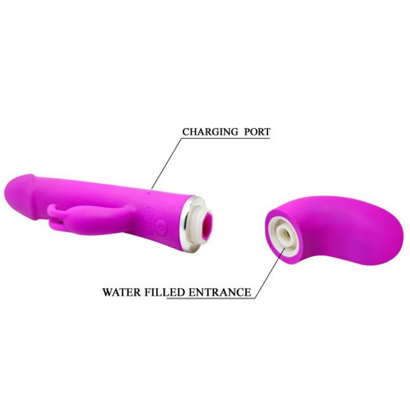 PRETTY LOVE - HENRY VIBRATOR MIT 12 VIBRATIONSMODI UND SQUIRT-FUNKTION 6 