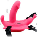 BAILE - ULTRA PASSIONATE VIBRATING BUTTERFLY HARNESS 4 