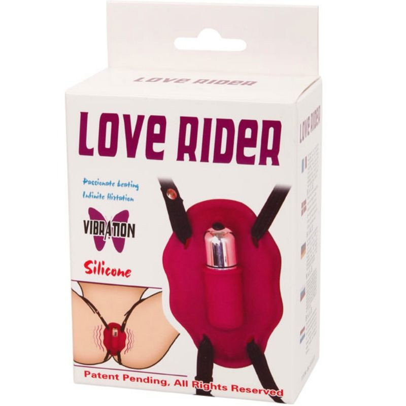 BAILE - LOVE RIDER HARNESS WITH VIBRATION 8 