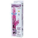 BAILE - VIBRATEUR RECHARGEABLE AVEC STIMULATEUR DE PAPILLON ROTATION ET THROBBING 8 