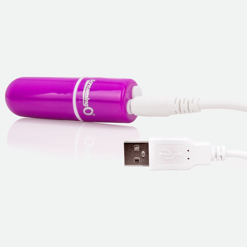 SCREAMING O - BALA VIBREURA RECHARGEABLE VOOOM VIOLET 1 