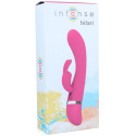 INTENSE - VIBRATEUR DE LUXE EN SILICONE ROSE HILARI 2 