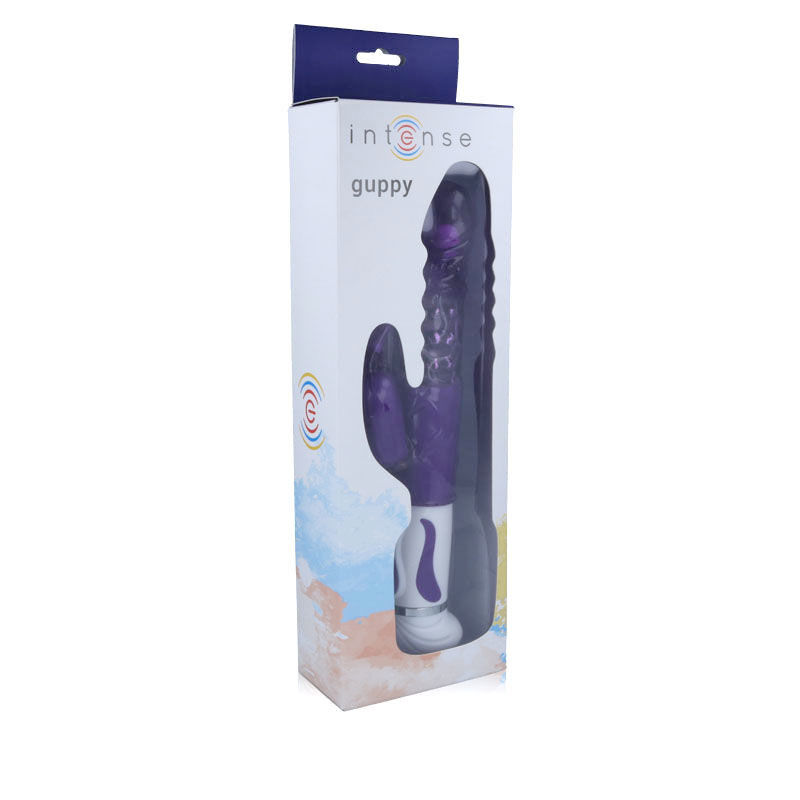 INTENSE - VIBRATORE ROTANTE GUPPY LILLA 4 