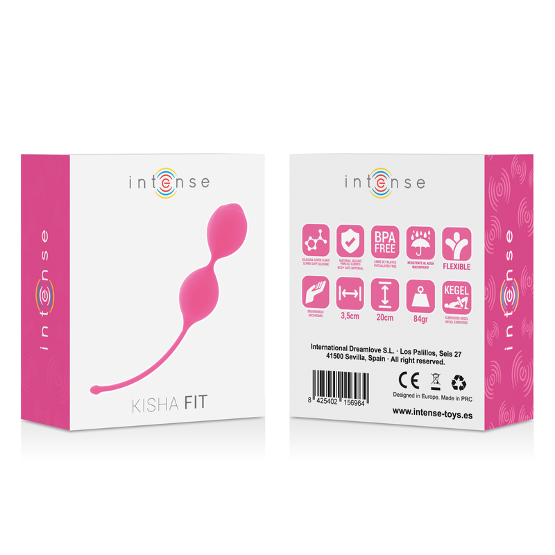 INTENSE - KISHA FIT SILIKON KEGEL FUCHSIA 2 