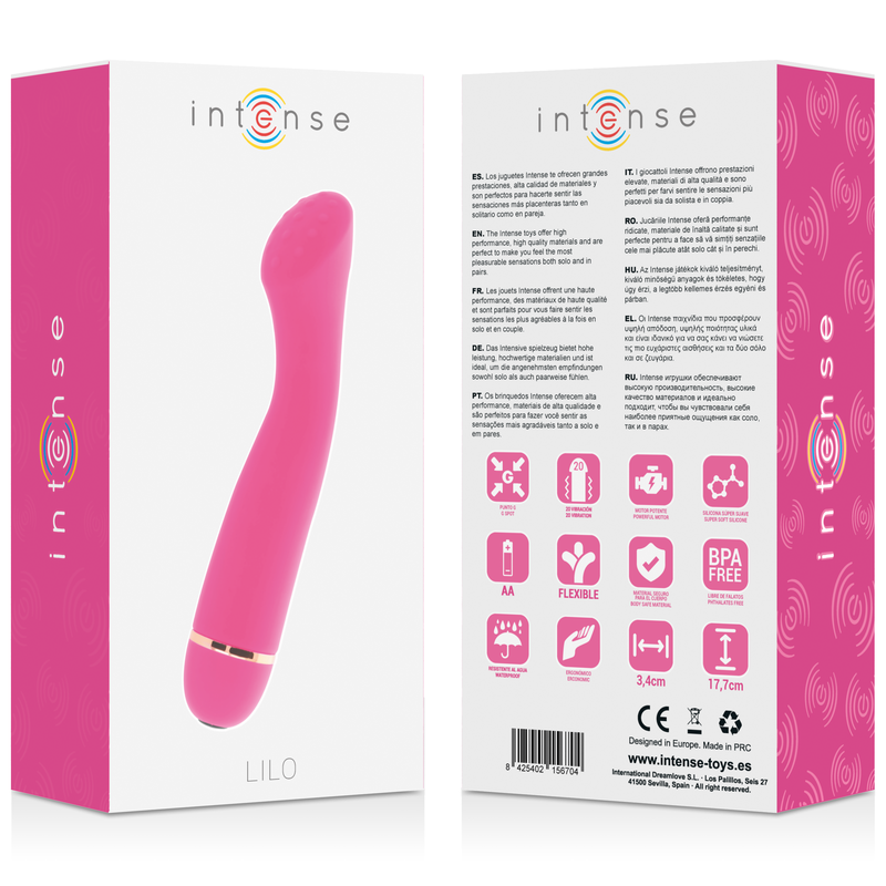 INTENSE - LILO 20 VITESSES SILICONE ROSE 5 