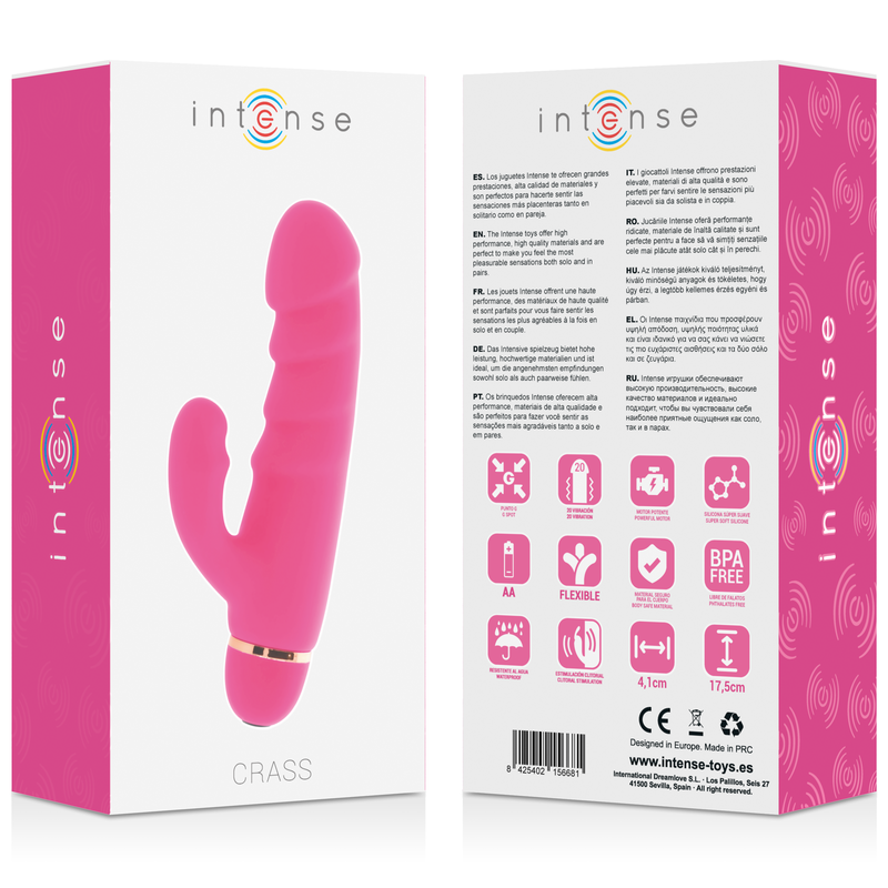 INTENSE - KRASES 20 GESCHWINDIGKEITEN SILIKON ROSA 5 