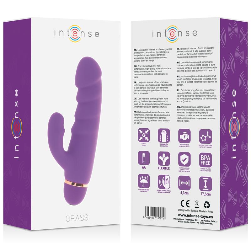 INTENSE - CRASS 20 SPEEDS SILICONE LILAC 5 