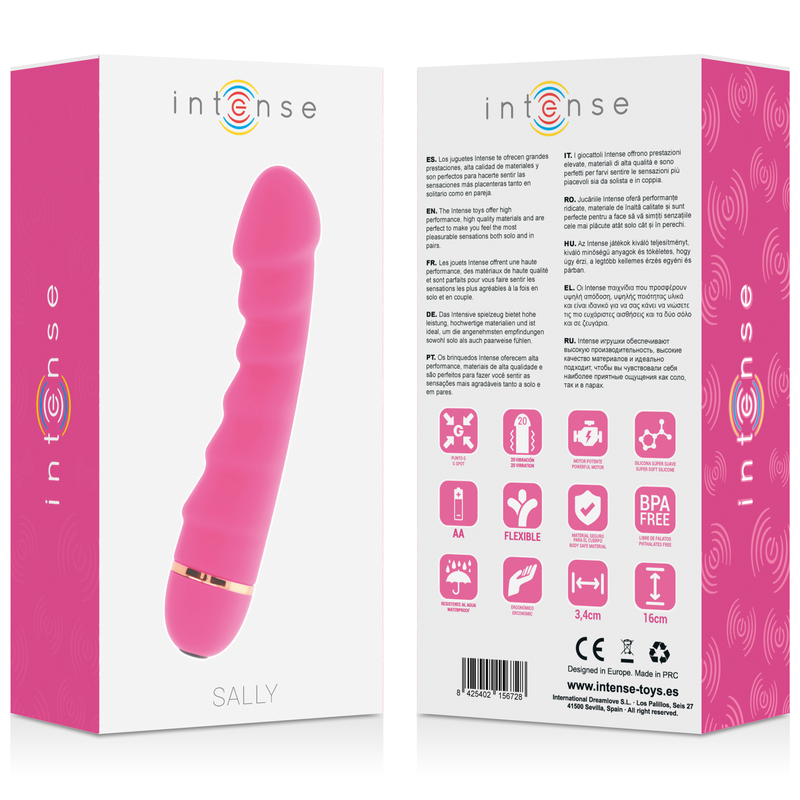 INTENSE - SALLY 20 VELOCIT SILICONE ROSA 5 