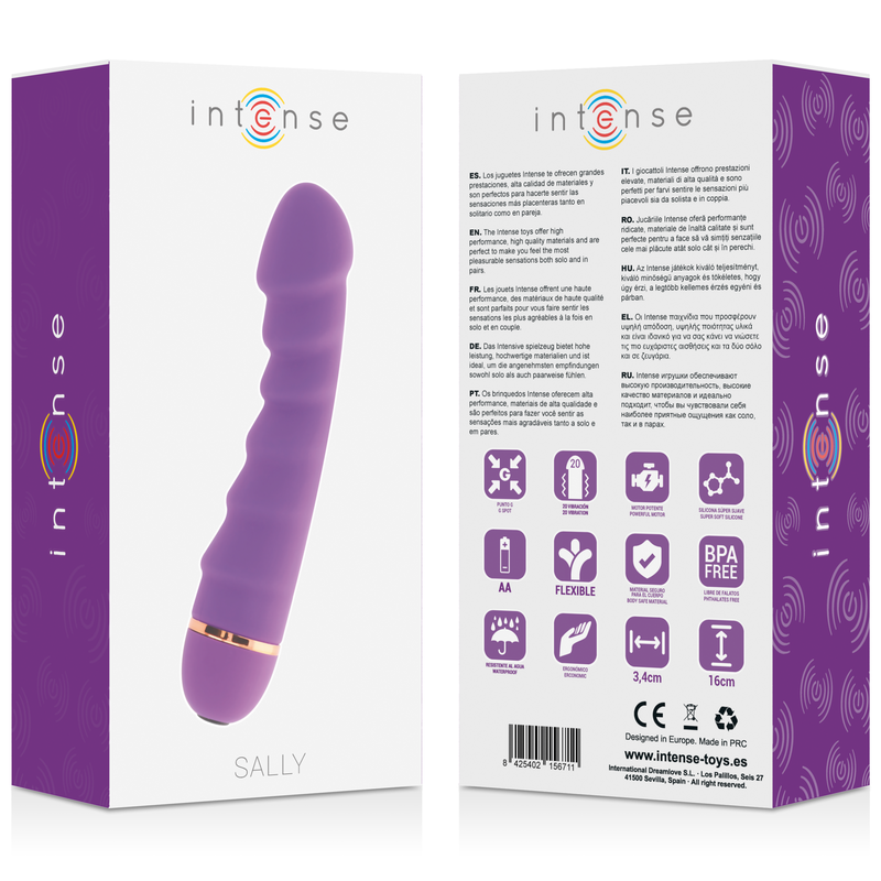 INTENSE - SALLY 20 SPEEDS SILICONE LILAC 4 