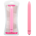 GLOSSY SLIM - VIBRATEUR ROSE 1 