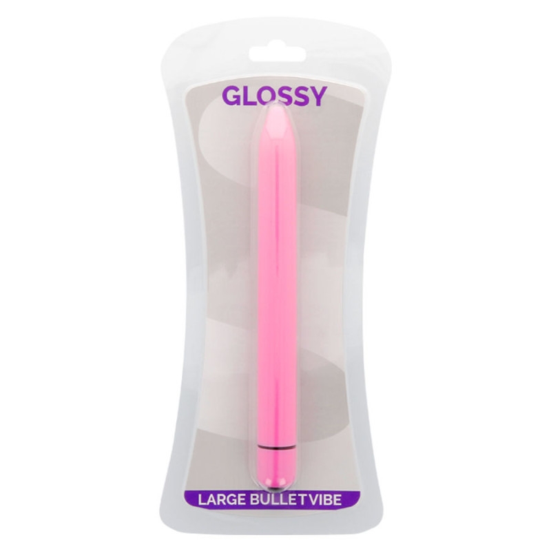 GLOSSY - SLIM VIBRATOR DEEP ROSE 2 