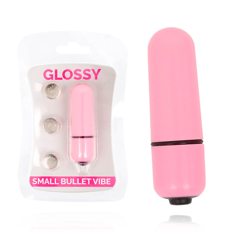 GLOSSY - PETITE BULLET VIBE ROSE 1 