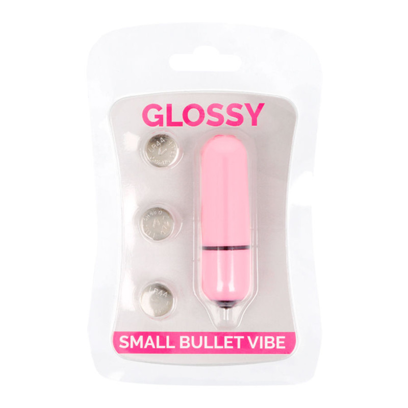 GLOSSY - KLEINE KUGEL-VIBE-ROSA 2 