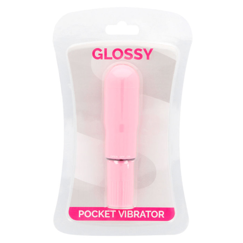 GLOSSY - TASCHENVIBRATOR ROSA 2 