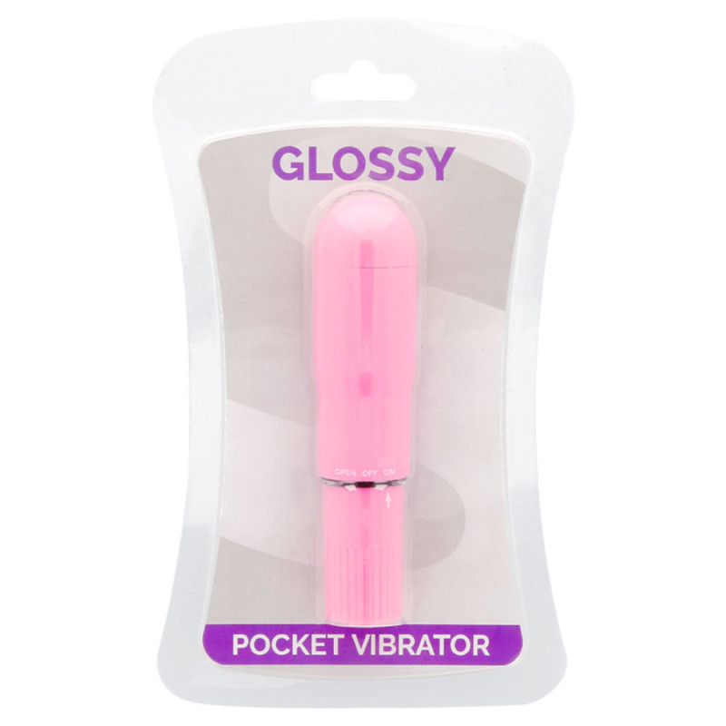 GLOSSY - VIBRATEUR DE POCHE DEEP ROSE 2 