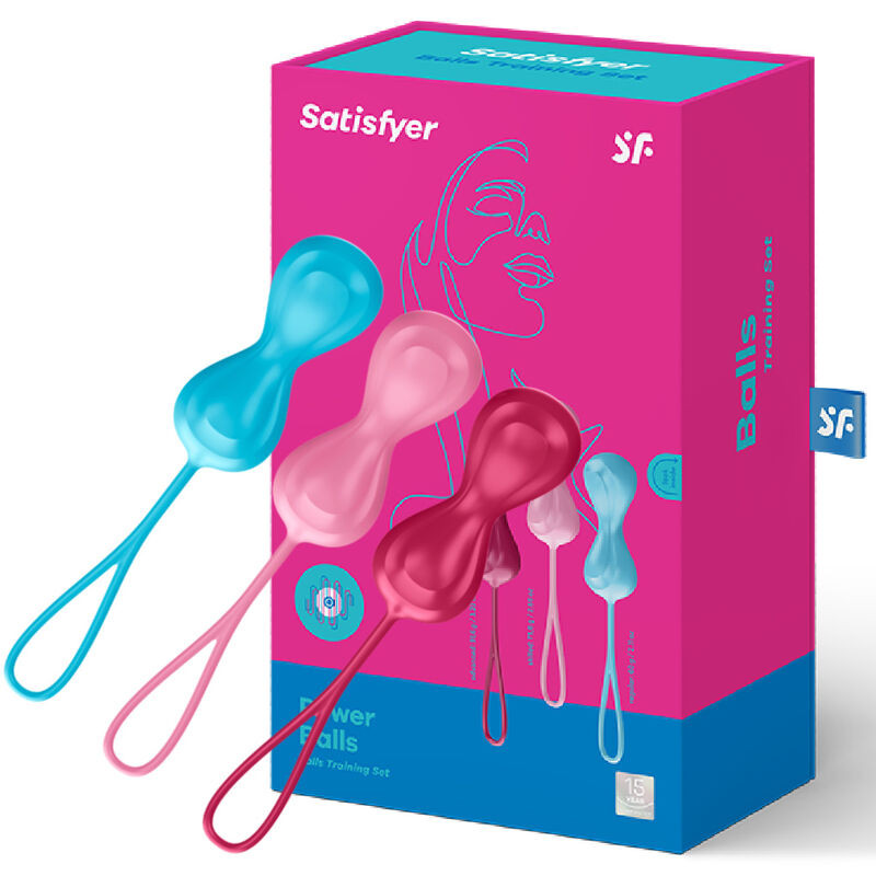 SATISFYER - SET DA ALLENAMENTO LOVEBALLS 1 1 