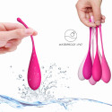 LESLIE - SET PER ALLENAMENTO MUSCOLI PELVICI KEGEL FIT 6 PEZZI 4 