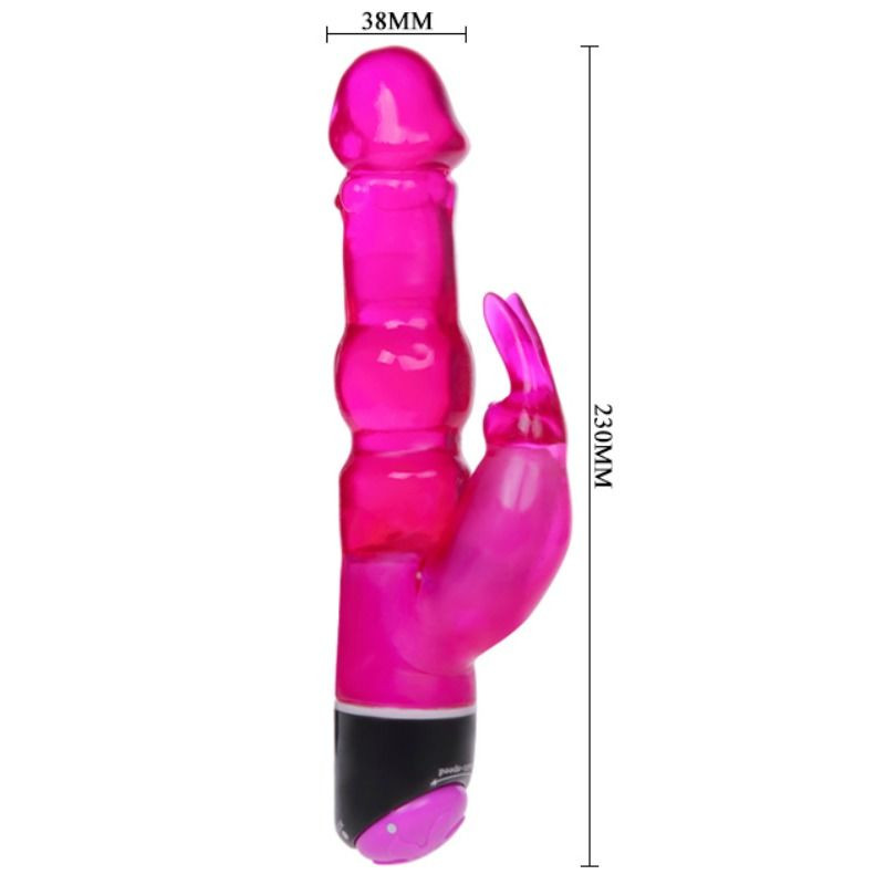 BAILE - VAGUES DE PLAISANCE VIBRATEUR FANTASY AVEC LAPIN 23 CM 4 