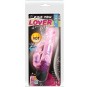 BAILE - GIVE YOU LOVER VIBRATOR WITH PINK RABBIT 3 