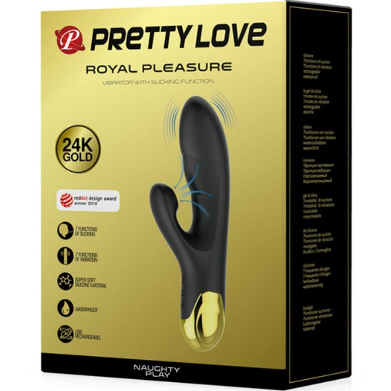 PRETTY LOVE - SMART NAUGHTY PLAY VIBRATION AND SUCTION 8 