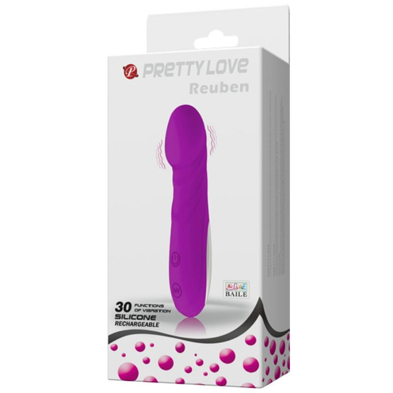 PRETTY LOVE - MINI VIBRATEUR INTELLIGENT REUBEN 6 