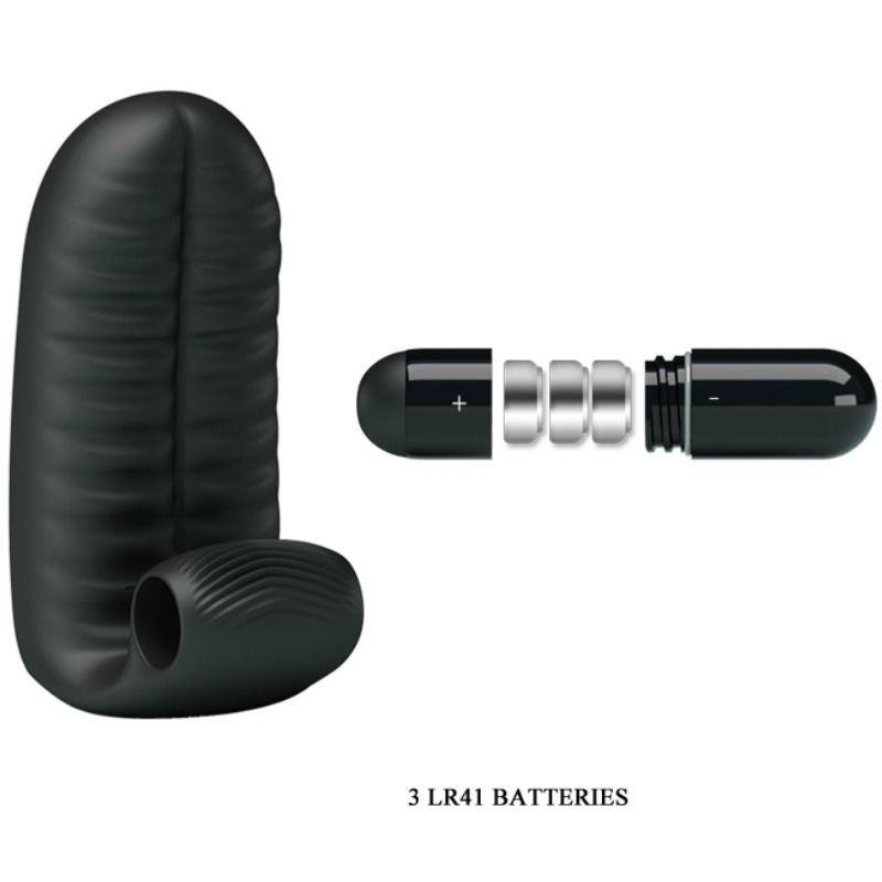 PRETTY LOVE - ABBOTT BLACK STIMULATOR THIMBLE 4 