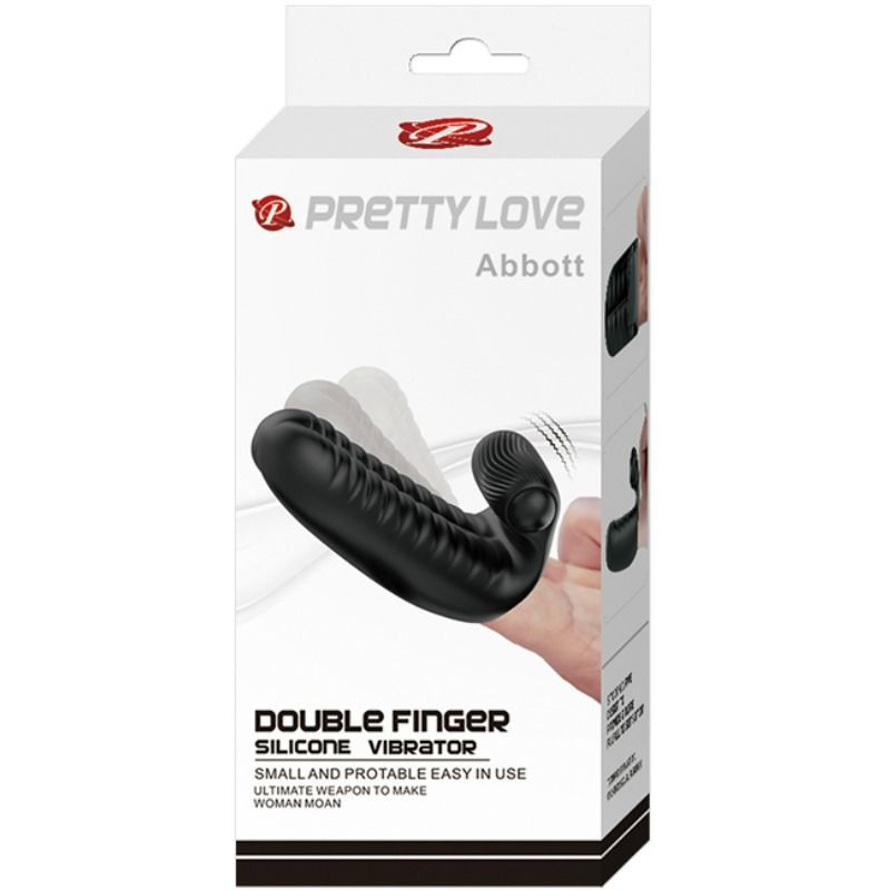 PRETTY LOVE - ABBOTT DÉS DÉS STIMULATEUR NOIR 5 