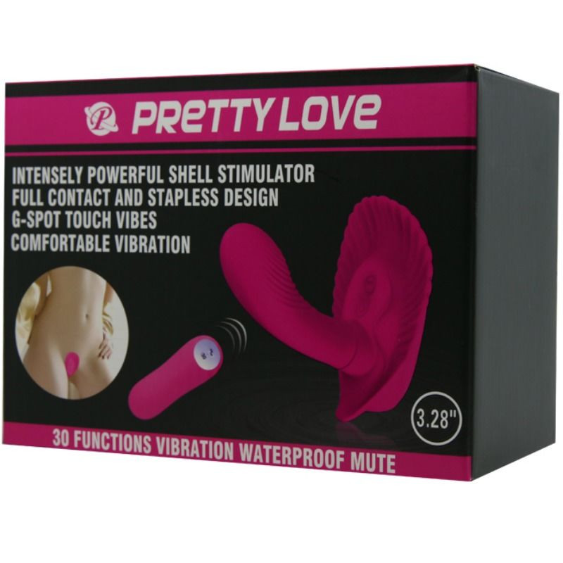 PRETTY LOVE - REMOTE CONTROL STIMULATING SHELL 7 