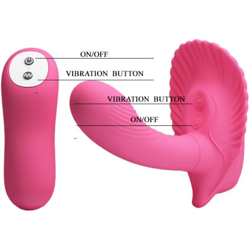 PRETTY LOVE - REMOTE CONTROL STIMULATING SHELL 8 