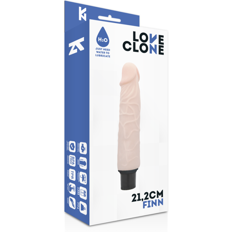 LOVECLONE - FINN SELF LUBRICATION VIBRATOR 21.2 CM -O- 3.8 CM 4 